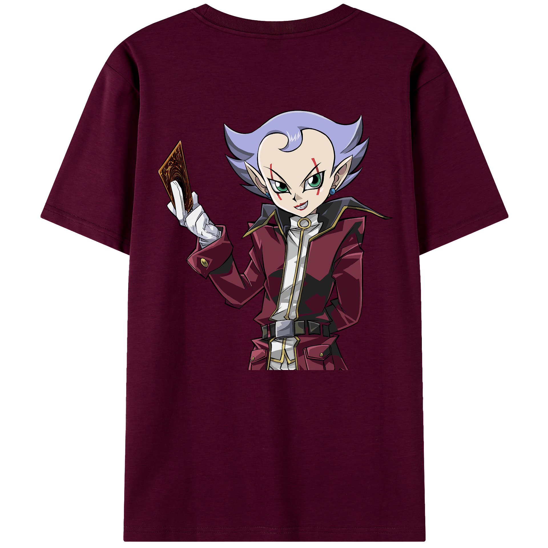 （画像用） 遊☆戯☆王 Yu-Gi-Oh! レディース半袖Tシャツ(バックプリント)